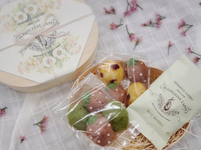 いちご摘みミニマドギフト2個入 紅茶セット