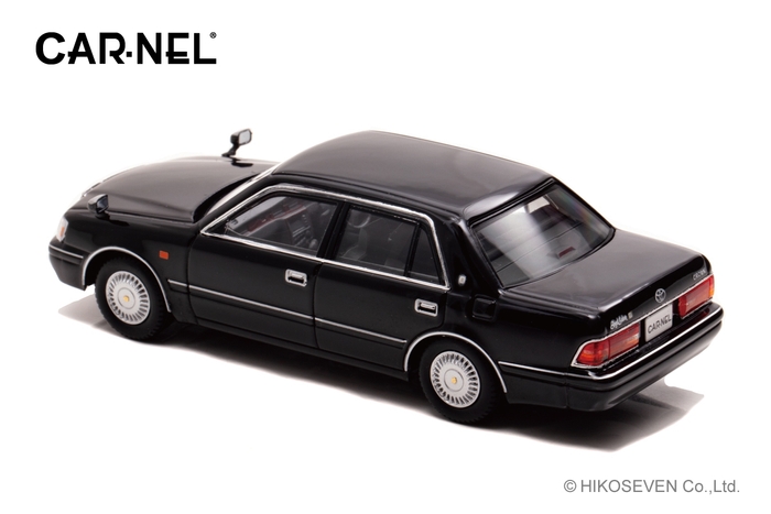 1/43 トヨタ クラウン ロイヤルサルーンG (JZS155) 1999 Black:左後