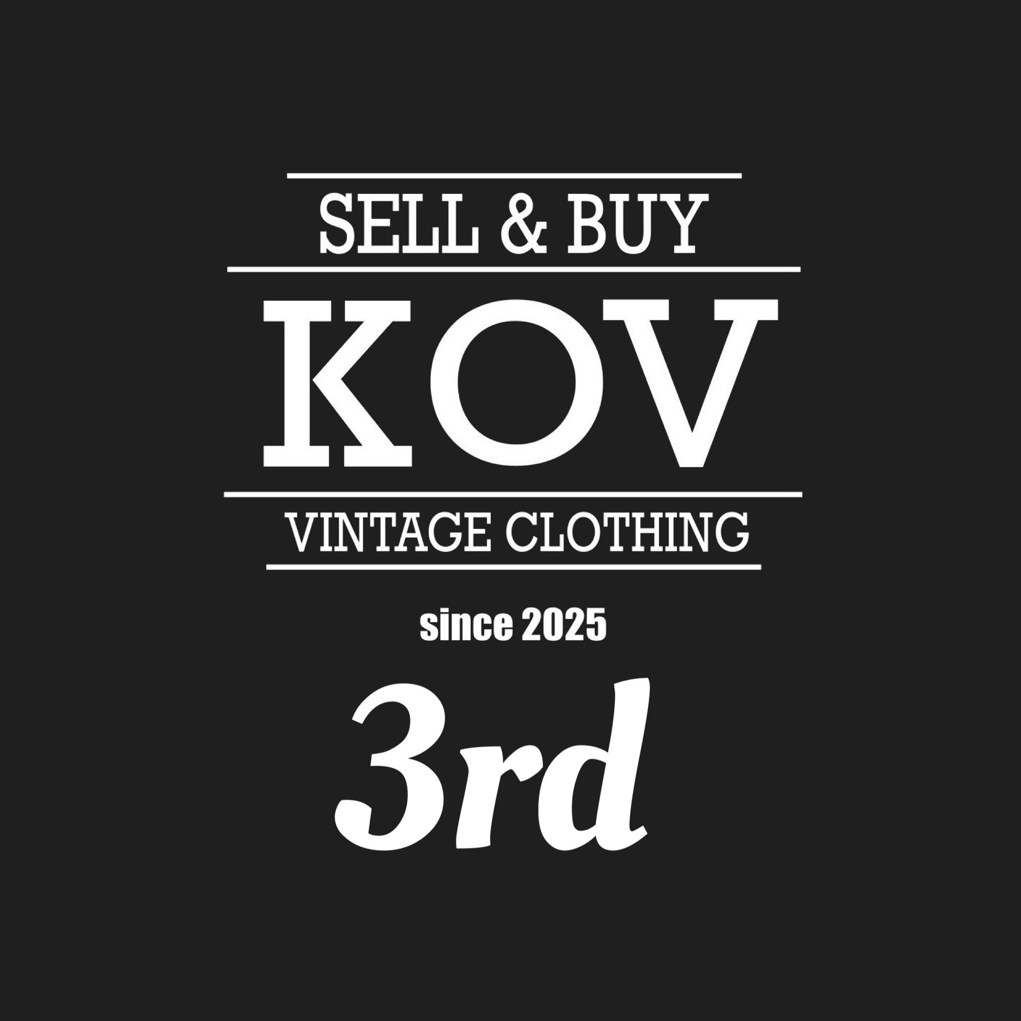 ヴィンテージ古着専門店の【KOV】　2号店、3号店のオープンが決定いたしました！