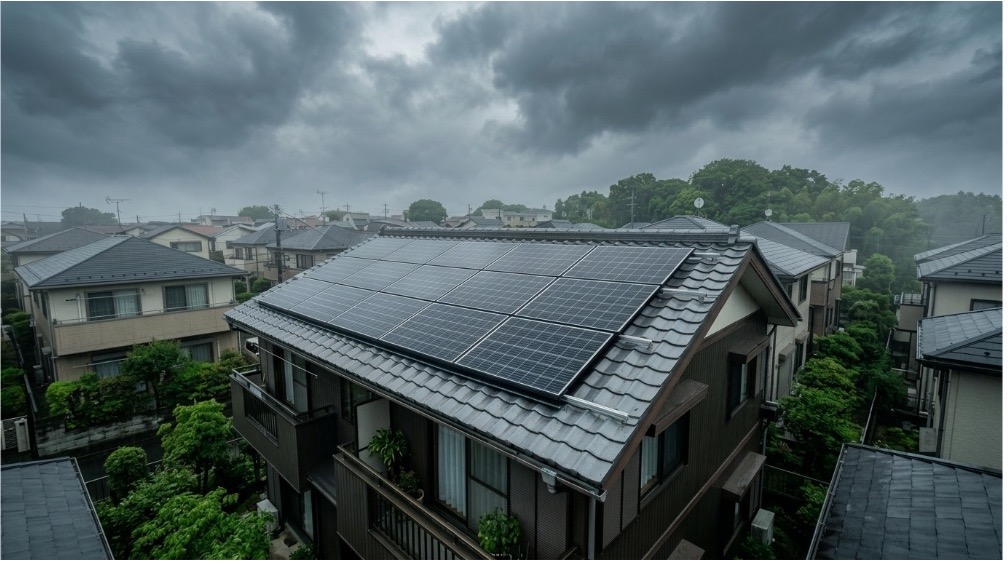 梅雨時期は真夏よりも発電量が多い!? アイチューザー、太陽光パネル・蓄電池の共同購入事業 利用者の年間発電量を公開