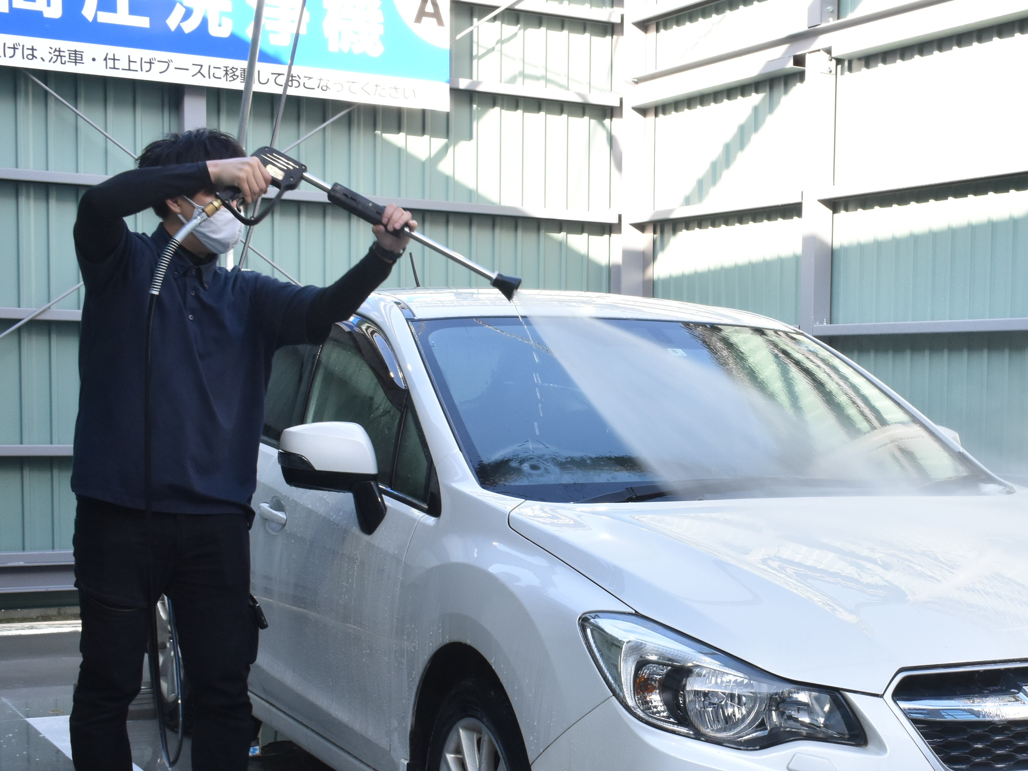 時間制セルフ洗車場「Whitepit 枚方津田店」が3月28日オープン！