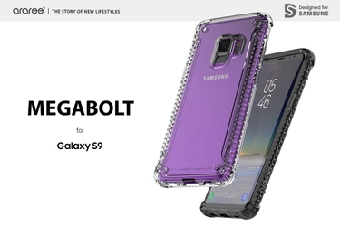 araree、個性的なデザインのGalaxy S9専用クリアケース発売