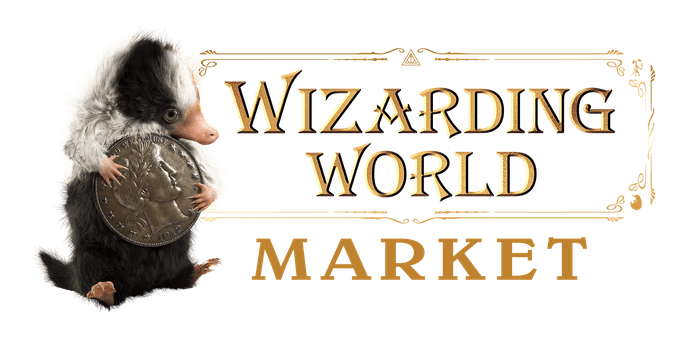 「オフィシャル・メガストア『ウィザーディング・ワールド・マーケット』原宿トイサピエンス」ロゴ