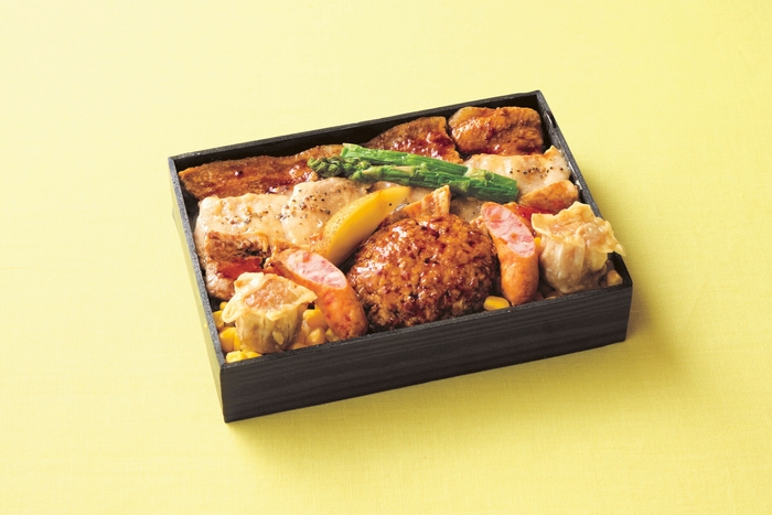 掛村「十勝産豚食べ比べ弁当」