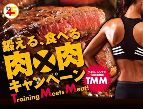 鍛える、食べる 肉×肉キャンペーン