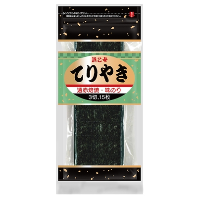 味のり てりやき 3切15枚_商品画像
