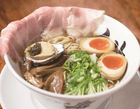 秋刀魚だしラーメン