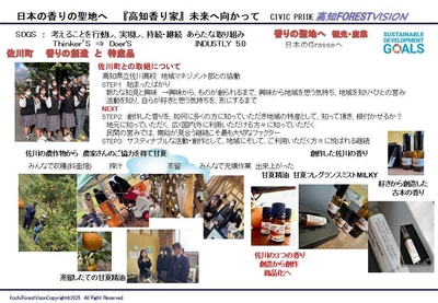 高知家 佐川高校との取組