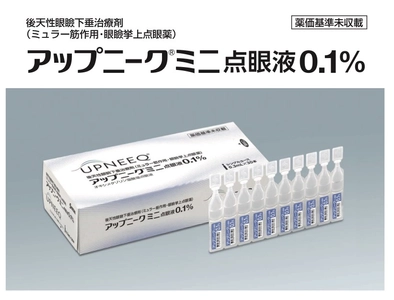 切らない眼瞼下垂治療。国内初、待望の新薬「アップニーク」とは？