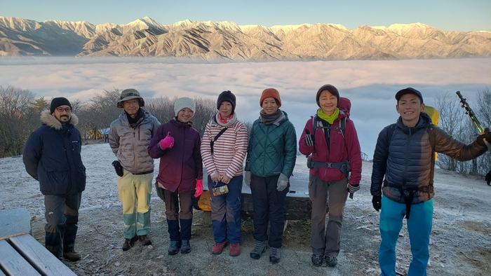 英語登山ガイド実習の様子(4)