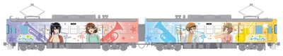 ラッピング電車(イメージ)