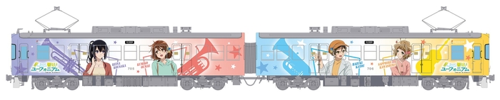 ラッピング電車(イメージ)