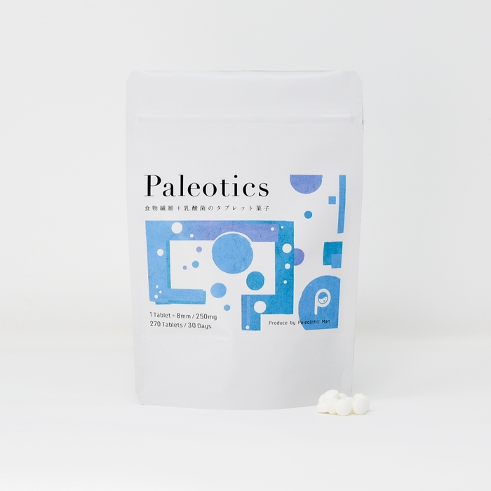 食物繊維+乳酸菌のタブレット菓子「パレオティクス」