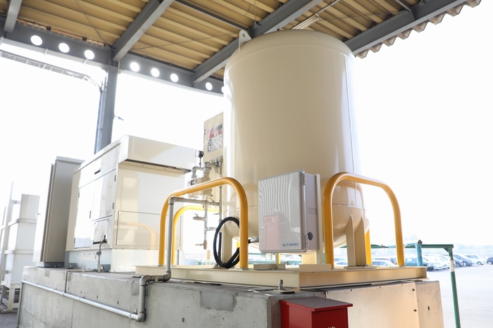 災害対応バルク(LPガスタンク)