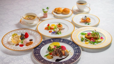 淡路島 洋食レストラン「海の舎」淡路島産のサクラマス・桜鯛で愉しむ春の訪れ　春の芽吹きを味わう特別コース『春彩』3月1日より提供開始