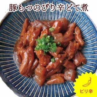 豚もつのピリ辛どて煮