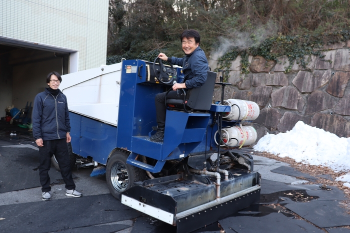 冬季国スポでは氷上整備車がフル回転しそうです