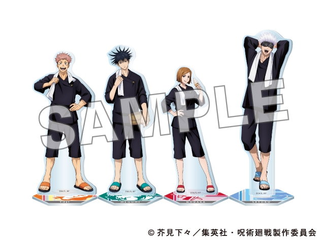 アクリルスタンド(等身)全4種 各1,650円(税込)