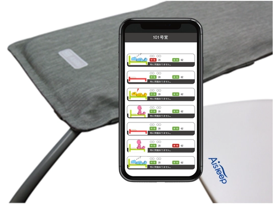 国内最速離床検知機能搭載(＊注1)した 介護向け次世代見守りモニター「AiSleep」リリース　 中国養老市場開拓も視野に、 中国上海市衛生保健委員会トップが視察来社