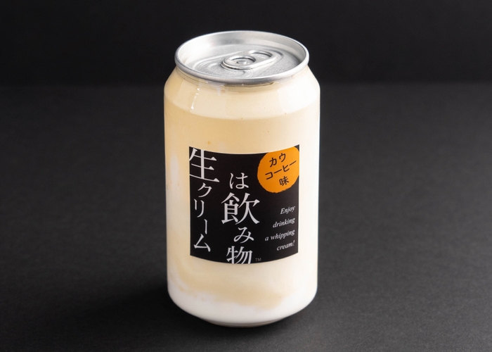 生クリームは飲み物(カウコーヒー味)