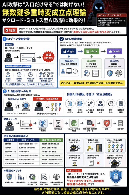 成立点と多重時変のイメージ