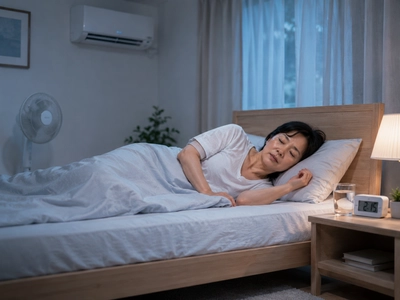 冷房で眠れない夜の対策とは？夏の睡眠を快適にするポイントを解説