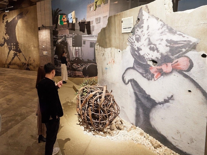 街並み再現展示 ※写真は東京会場