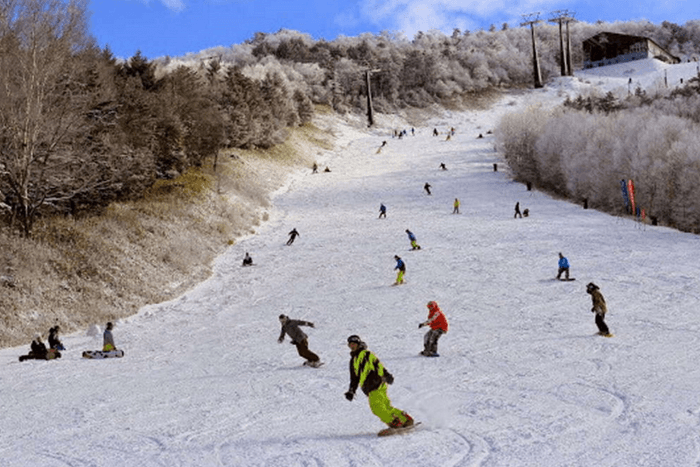 首都圏最大のスキー場「ハンターマウンテン」