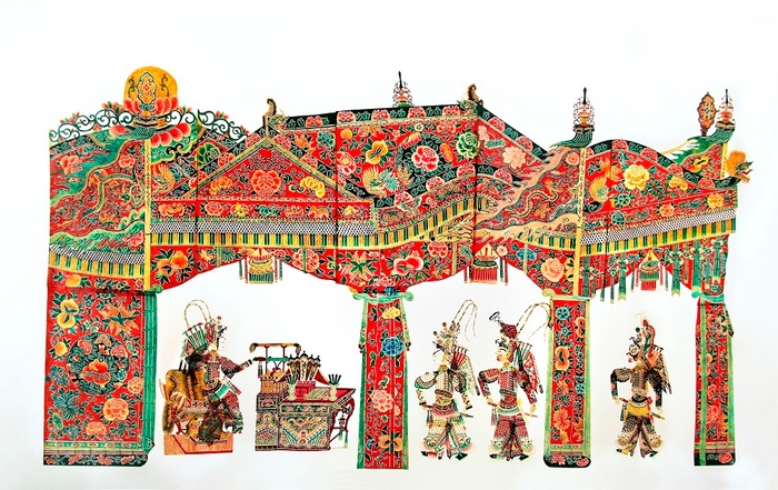 穆桂英、元帥となる/汪天喜 作