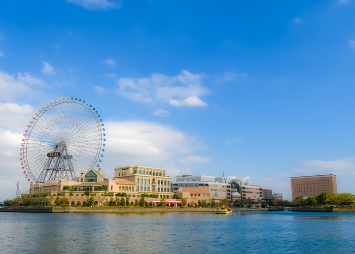 横浜・みなとみらいの景色を一望