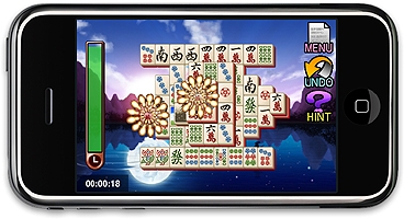 iPhone/iPod touch用ゲーム『パズルゲーム上海』ゲーム画面3