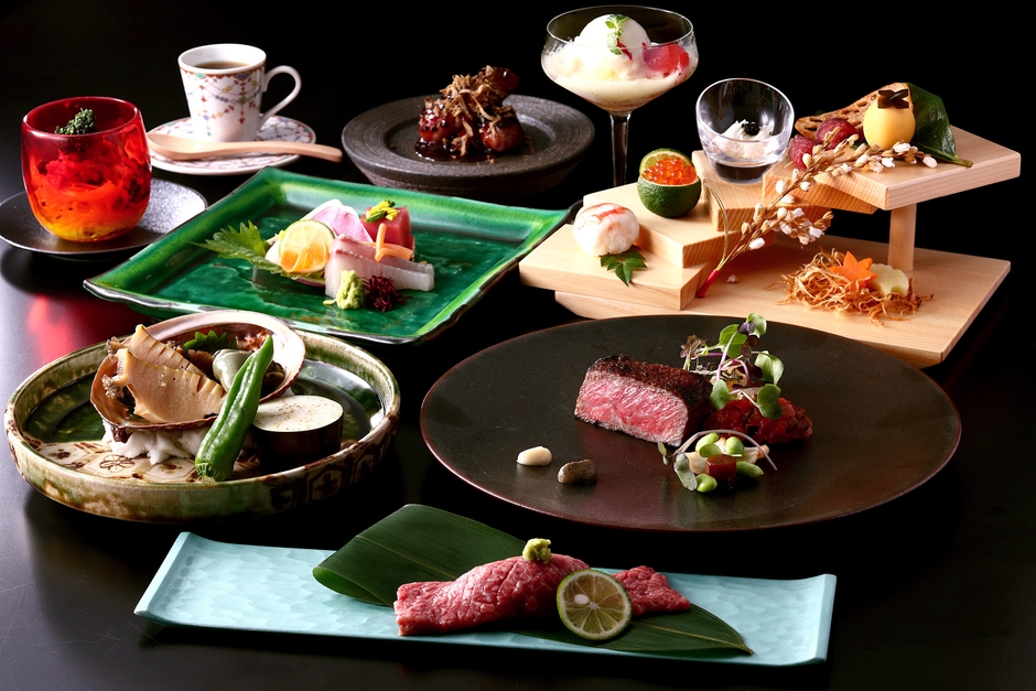 神戸牛但馬玄極上ロース懐石コース(9品)