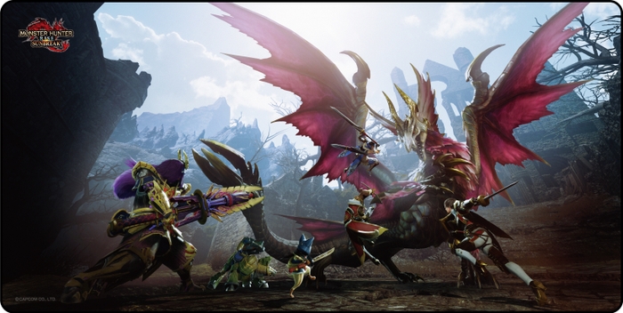 モンスターハンターライズ：サンブレイク ゲーミングマウスパッドB