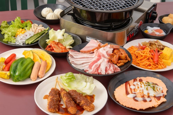 テブラでBBQが楽しめる