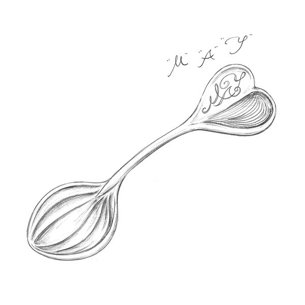 ベビースプーン 17,600円（シルバー）