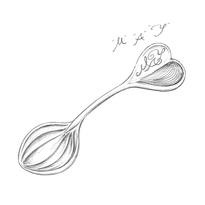 ベビースプーン 17,600円(シルバー)