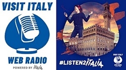 VISIT ITALY WEB RADIO ロゴ