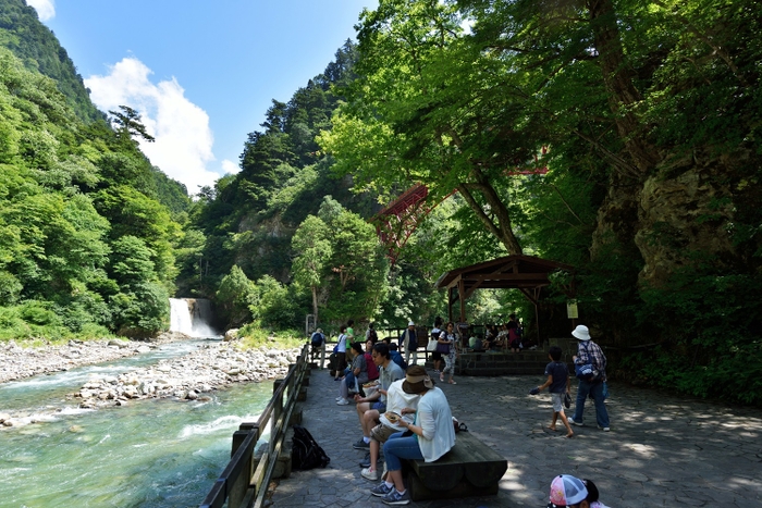 欅平河原展望台