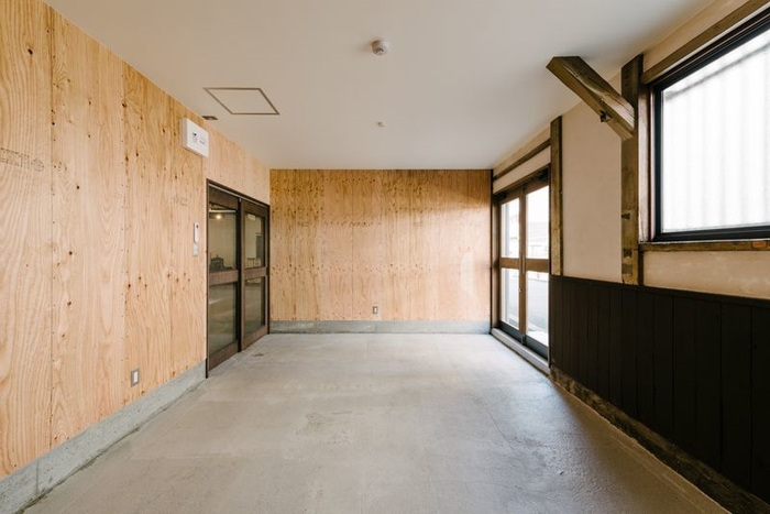 1階店舗区画|新設する壁は耐力壁として合理的な設計