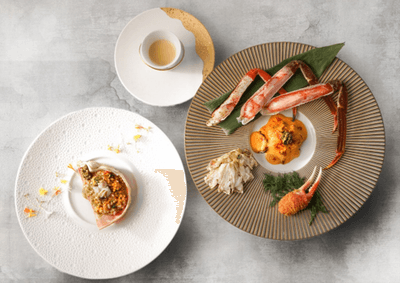 オーベルジュほまち三國湊 越前ガニコース料理(イメージ)
