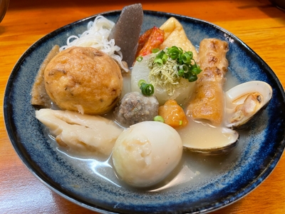 おでん食べ放題500円　