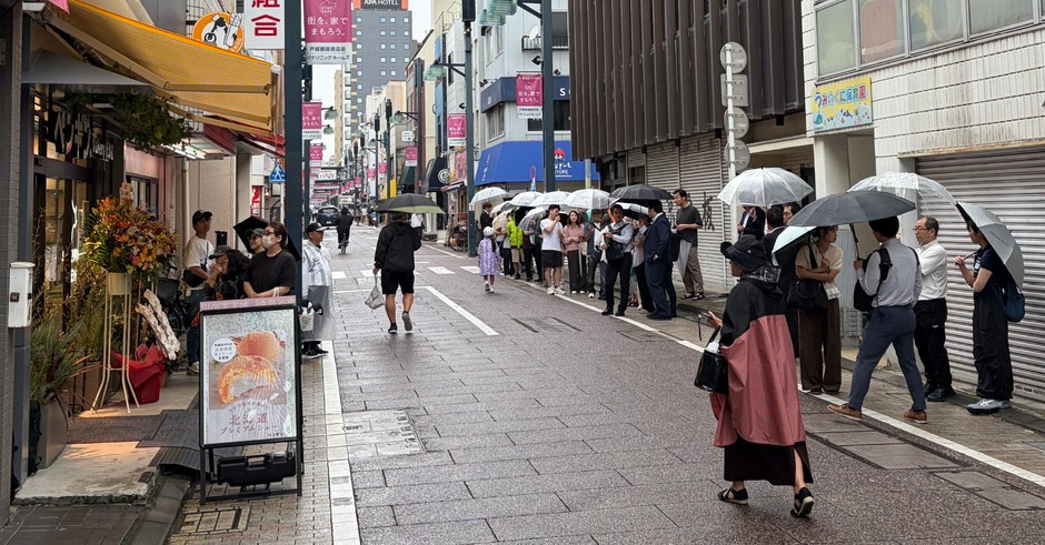 ペンギンベーカリー戸越銀座店 オープン日の様子