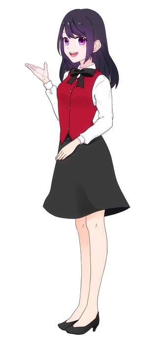 AIさくらさん立ち絵2