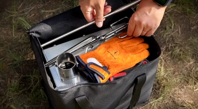 『MAKIng STOVE』収納バックに収まるサイズ1