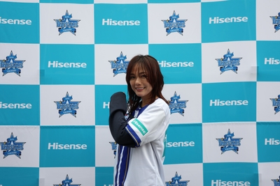 ハイセンス 相川七瀬キャンプイン_1