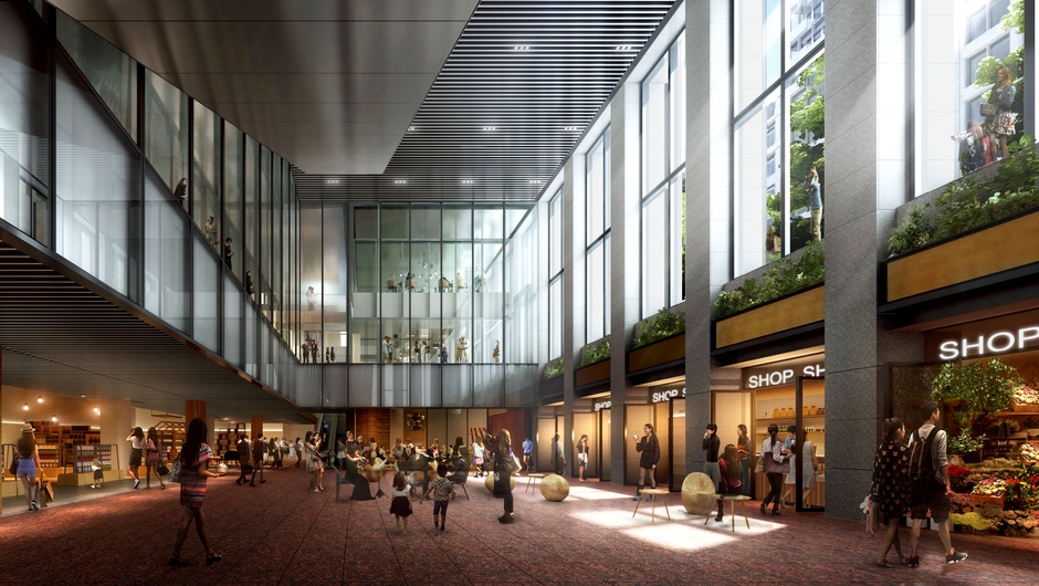 完成イメージ（淀屋橋広場）