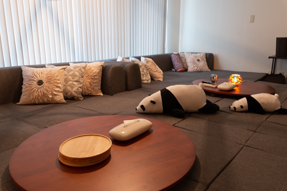 パンダもゴロゴロ〜