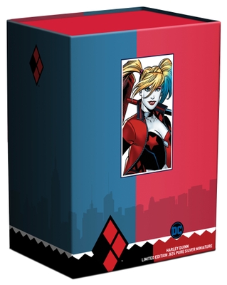 DCコミックス　銀製フィギュア「ハーレイ・クイン4」