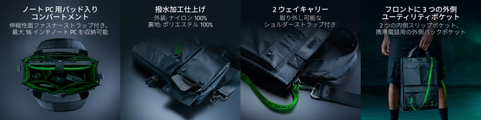 Razer Xanthus Tote Bag - 特長イメージ