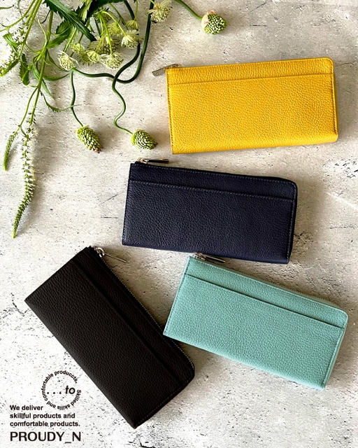 <全4色>上から「Mastard Yellow/マスタードイエロー」「Navy Blue/ネイビーブルー」「Mint Green/ミントグリーン」「Black/ブラック」